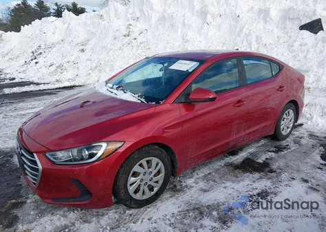 2017 Hyundai Elantra Se from USA, damaged, VIN 5NPD74LF1HH145633